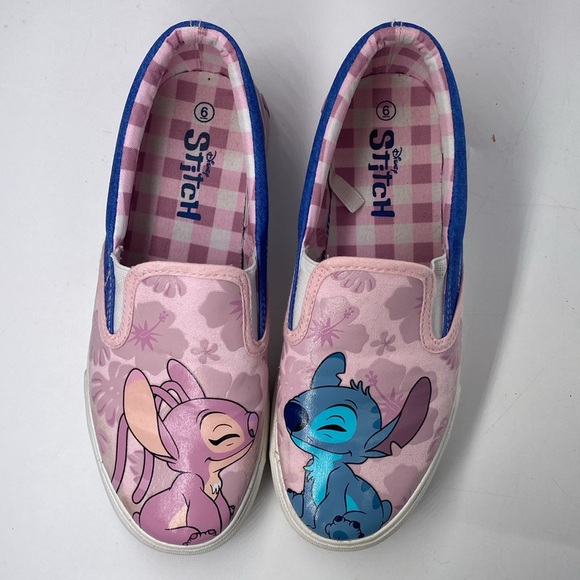 Disney Lilo & Stitch Slip On Stitch and Angel Shoes 6 - Picture 3 of 9
